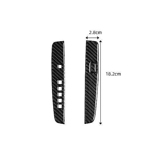 Image of Auto Shift Panel Decal for Honda Accord 20132014201520162017 Honda Accord Accessory Decal Carbon Fiber Interior Cover