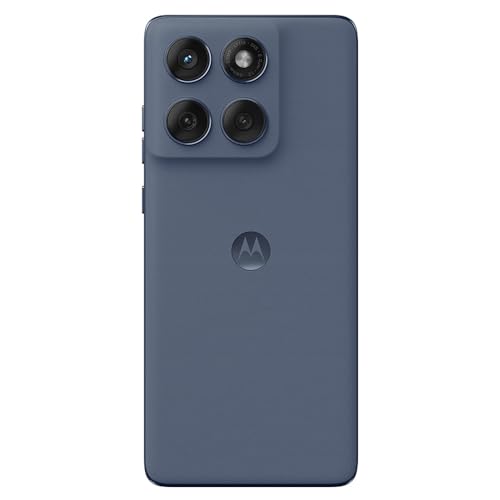 Image of Motorola Moto Edge 60 Fusion 5G Ai (Compatible with Tmobile Mint Tello & Global) (256GB+8GB) NFC 50MP Triple Cam Dual Sim 6.67 inch Curved XT2503-1 Latino American Version (Slipstream (Blue))