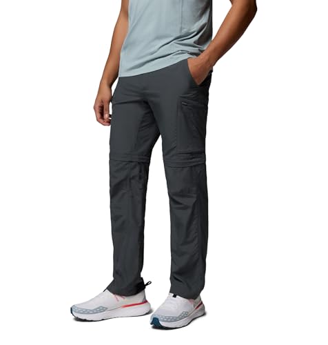 Image of Columbia Men Loose Mid Rise Omni-Wick Ridge Convertible Hiking and Trekking Pant