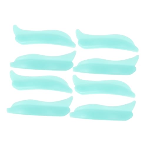BATHVEVE 4 Pares Parche De Pestañas Caliente Herramientas De Pestañas Para Pestañas Postizas Suministros De Extensión De Pestañas Accesorios Para Extensiones De Pestañas Green Gel De Sílice