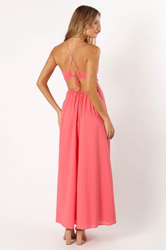 Petal & Pup Women's Carton Halterneck Maxi Dress4