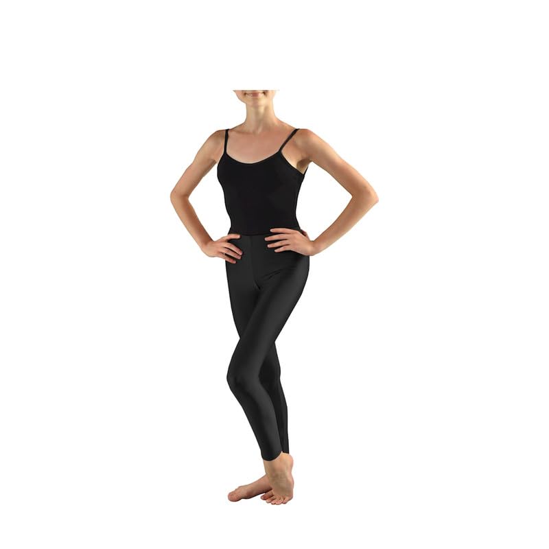 Prime fashionsGirls Children Shiny Footless Leggings Gymnastics Ballet Dance Nylon Kids