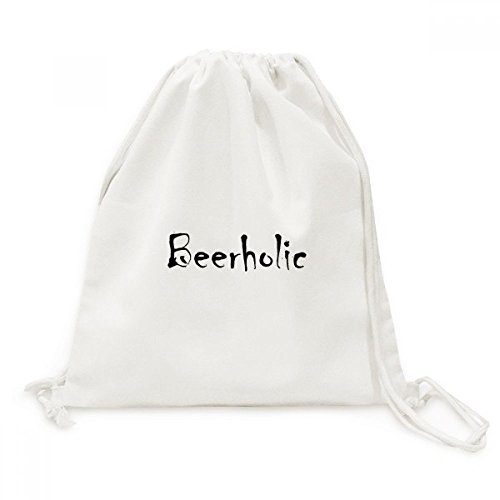 Sac à dos Beerholic en toile avec cordon pour vos sorties décontractées