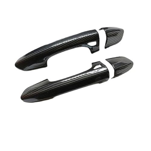 Protector perilla puerta carbono para renovar el diseño exterior de Ford Mustang S550 1