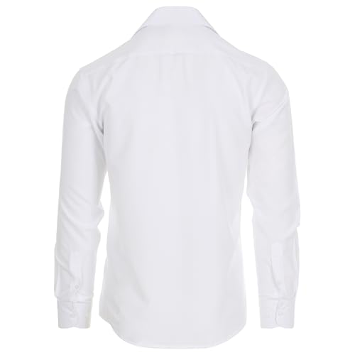 Nautica Slim Fit Mens Dress Shirts Long Sleeve Performance Polyester Fabric Wrinkle Free 4-Way Stretch2