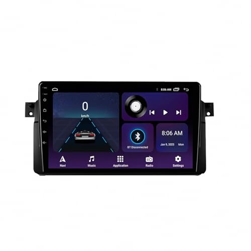 Radio Coche 2 DIN para BMW E46 pantalla Incell con Bluetooth y USB