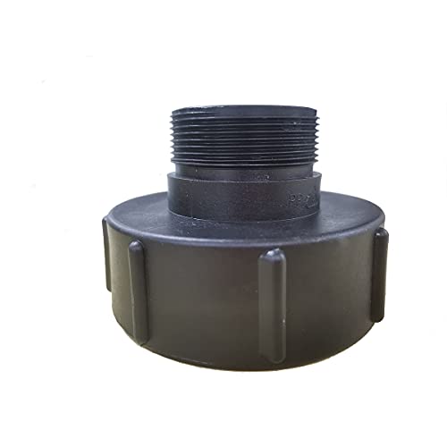 Boxonly IBC Water Tank S100x8 Coarse Thread to S60x6 Valve Adapter Connector Barrels Fitting Parts for Ton Barrel