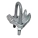 Morris 21854 Malleable Right Angle Pipe Clamp, 1-1/4