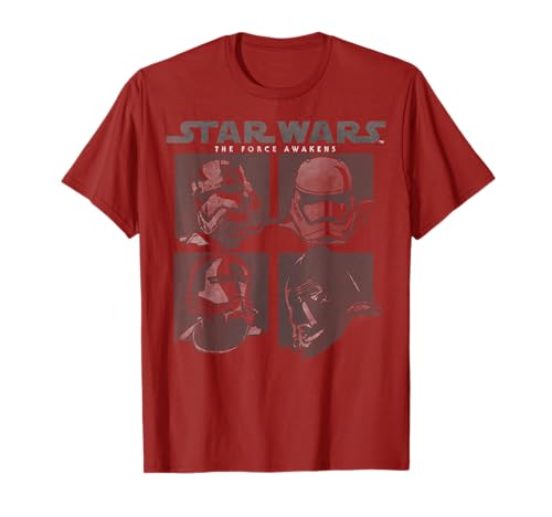 Star Wars The Force Awakens Empire Square t-shirt idéal pour les soirées cinéma