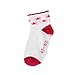 Hanes Girls' Toddler Ankle Socks, Assorted, 4/12-24 Months (Pack of 6)