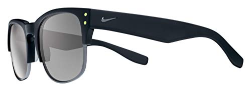 Nike Volition Round Sunglasses, Matte Black/Gunmetal, One Size