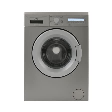 Godrej 7 Kg Fully-Automatic Front Load Washing Machine with Germshield Technology; 60 ºC Hot wash; Tested by CSIR Lab; Allergy Protect (WF EON 7012 PASC GR, Grey)