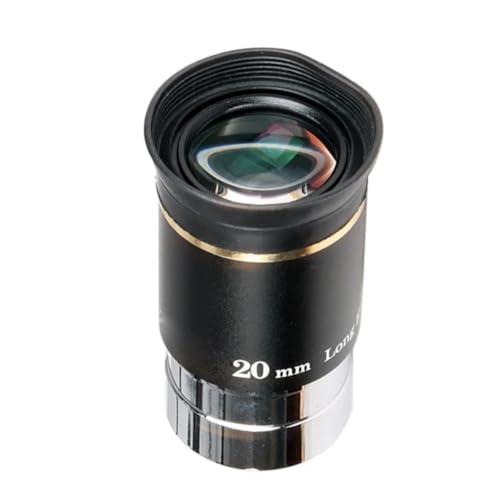 Ocular telescópico de 66 grados con óptica gran angular de 20mm y cuerpo de 1,25 pulgadas
