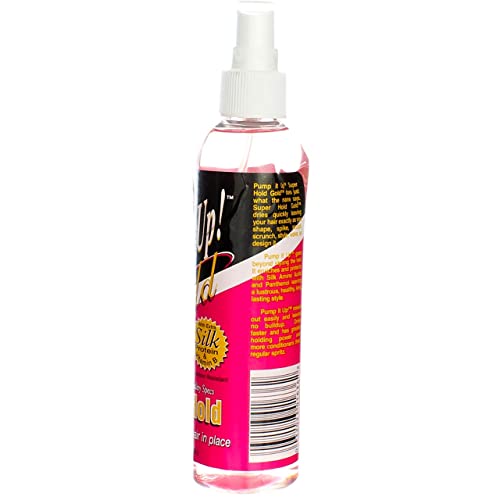 Bronner Brothers Pump It Up Spritz Gold Super Hold, 8 oz Pack de 5 miniatura 4
