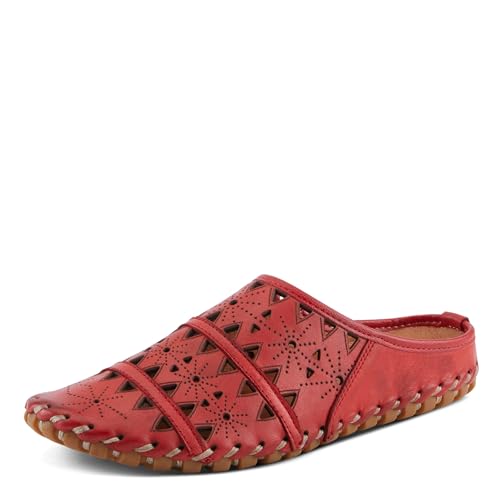 Image of Spring Step Fusalide Slip-On Shoes for Womens - Comfortable Slip-On Shoes with Rubber Outsole - Casual Leather Clogs for Women