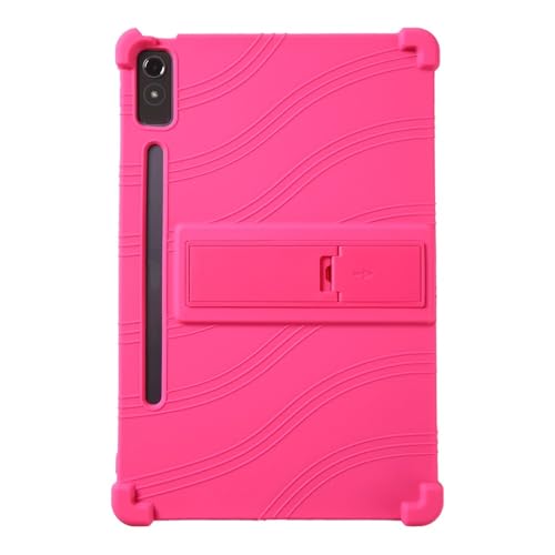 Coque Lenovo Tab P11 Pro 2e Gen antichoc rose silicone TB132FU TB138FC