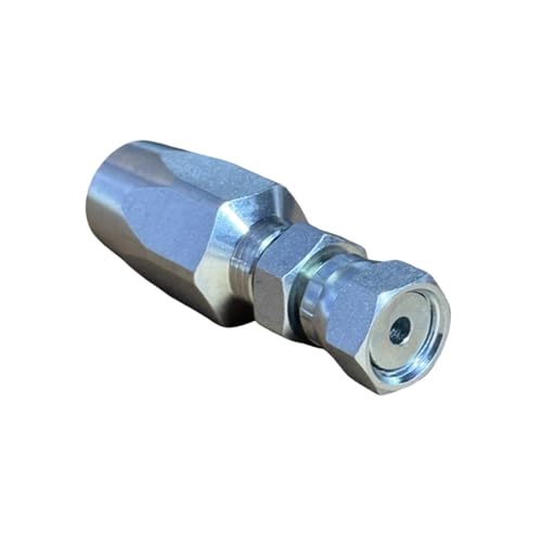 Image of 1 /4 inch Hose x 1 /4 inch ORFS Reusable Hydraulic Hose Fitting | R2 /R16 Hose Assembly & Repair | Steel Reusable O-Ring Face Seal Hydraulic Hose End