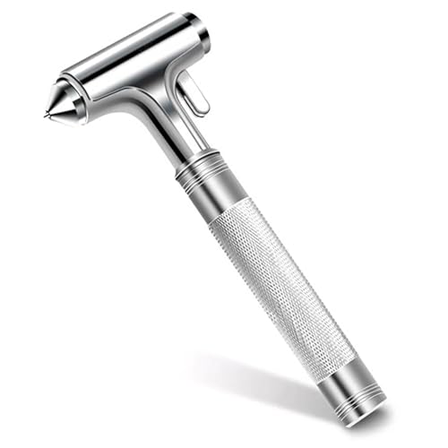 Tesheer for Tesla Glass Breaker Window Breaker Seatbelt Cutter Safety Hammer Car Window Breaker Tool Seatbelt Cutter Emergency Rescue Tools Metal Window Hammer Car Accessories
