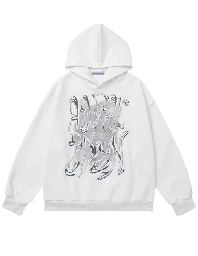 Aelfric Eden Womens Hoodies Oversized Graphic Hoodies Unisex Y2k Heavyweight Hoodie Pullover Trendy