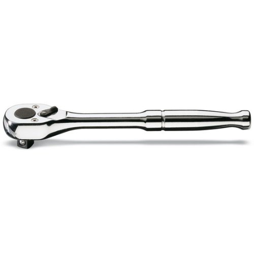 Beta 910M/55 178mm 3/8" Drive Reversible Ratcheting Socket Wrench, with Metal Handle