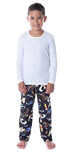 Nickelodeon Boys' Avatar The Last Airbender Cartoon Character Kids Loungewear Pajama Pants3