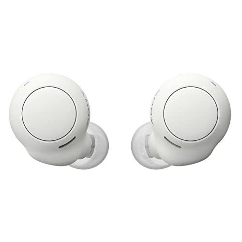 Image of Sony WF-C500 Bluetooth Earbuds with Mic, TWS, Up to 20Hrs Battery-White