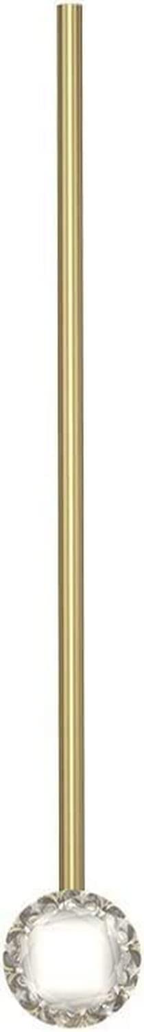 VDOQTLJT Wall Sconces Light rip Linear Vanity Minimali LED Sconce Indoor H65 All Copper Lamp Body g Roomoom Hallway Decor Wash Lights 40cm(40cm)