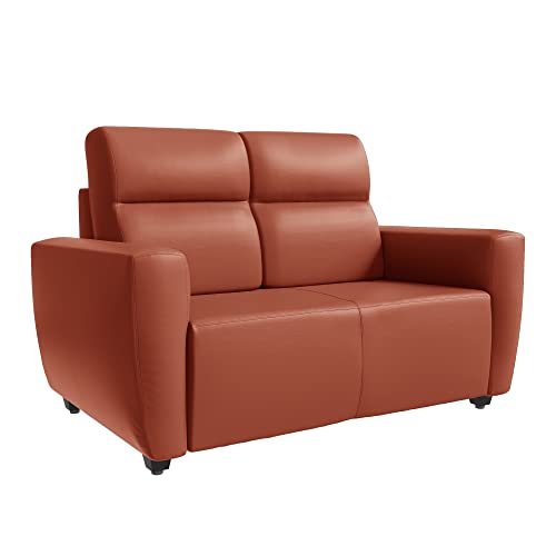 Image of Wakefit Sofa Set | 3 Year Warranty | Sofa 4 Seater, 4 Seater Sofa for Living Room, Wooden Sofa Set, Sofa Set 2+1+1 Seater - Belize(Romance : Tan)