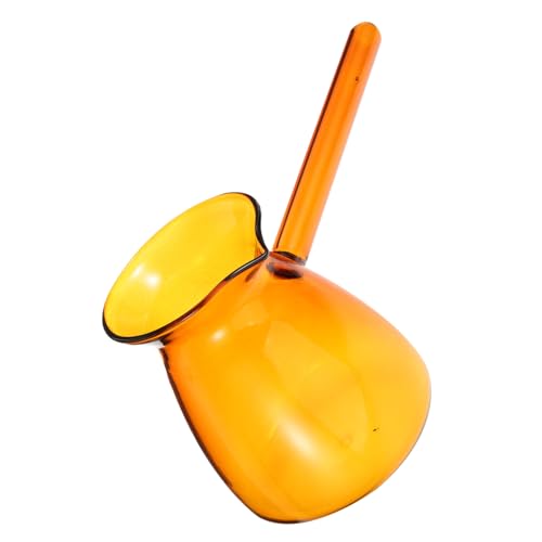 STOBAZA Glass Coffee Pot Stovetop Turkey Design Milk Warmer Jug 1.5l Heat-resistant Handle