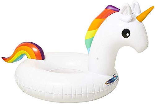 Kerlis La Licorne Flotador Hinchable Para Adulto, Color Blanco