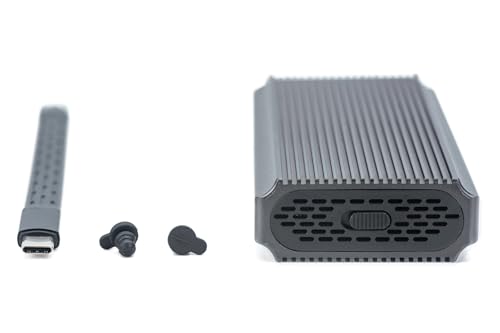 Digitus Boîtier pour disque dur USB .2 SSD externe NVMe 40Gbps USB 4.0 aluminium toolfree - vue 10