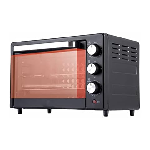 WANGTIANHU Oven multifunctional oven home baking small oven toaster pizza machine circulating air function,60 minutes free timing fully automatic 22l black Cover