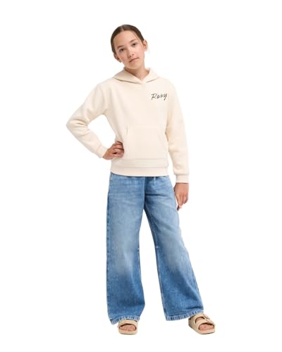 Sweat à capuche Roxy Surf Feeling fille pull beige 8 ans - 4