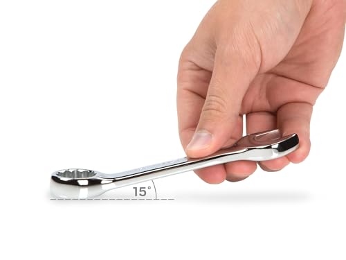 Image of TEKTON 19 mm Stubby Combination Wrench | 18075
