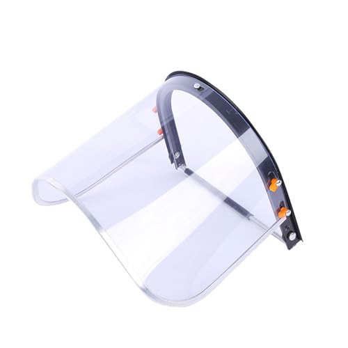idqwsswt Montaje conveniente con pantalla estilo sombrero, proceso de ribete de aluminio maduro para pantalla facial, mascarilla protectora para PC