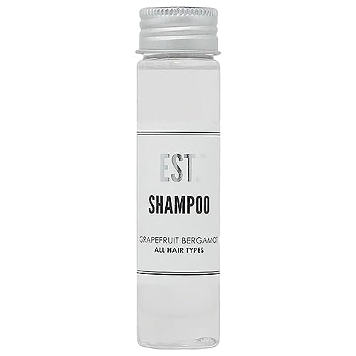 EST. Shampoo with Grapefruit-Bergamot fragrance, Biodegradable/Recyclable Bottle with Screw Top, 1.41oz / 40ml