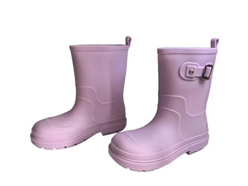 Bottes de pluie imperméables et durables avec boucle en PVC pour enfant