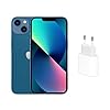 Apple iPhone 13 (128 GB) – Blau mit 20W USB-C Power Adapter