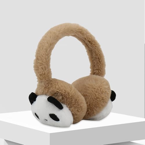 Winter Ear Muffs for Kids Girl Boy Fluffy Ear Muff Cute Panda Warm Weather Ear Warmer for Big Kids Toddler Ear Muffs Winter4