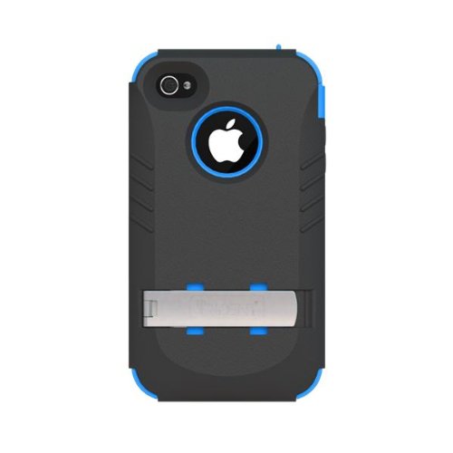 Trident Case AMS-IPH4S-BL Carrying Case for Apple iPhone 4 & 4S - 1 Pack - Retail Packaging - Blue