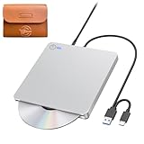 CD DVDドライブ 外付け 吸引式 USB3.0 Type-C Win/Mac/Linux対応 収納バッグ付き ケーブル収納可 CD/DVD読取・書込み両用 薄型 ポータブル 外付けDVD/CDドライブ