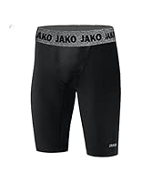 JAKO Herren Short Tights Compression 2.0, Schwarz, M