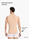 FINN Business Unterhemd Herren Ärmellos mit Rundhals-Ausschnitt - Unterziehshirt Männer aus original Lenzing® Modal Stoff - Das perfekte Tank-Top unter Hemd und Anzug Hautfarbe Nude L