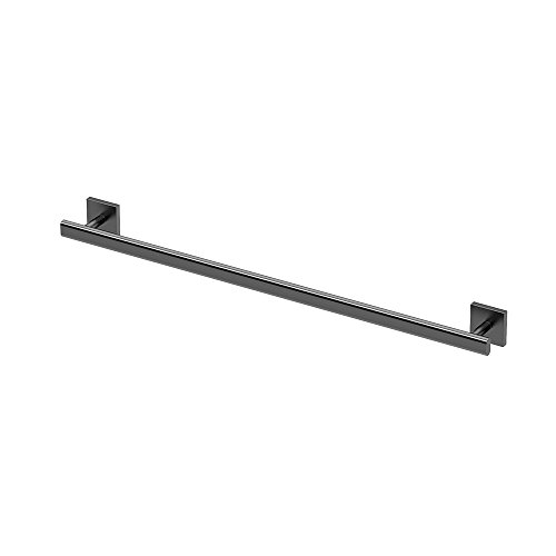 Image of Gatco 4050MX Elevate Bathroom Towel Bar, 24-inch, Matte Black