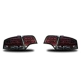 【🚕【Adecuado para tipo】:】faros traseros Para Audi A4 B7 2005-2008 Luz trasera de automóvil Luz trasera de giro dinámico Freno de funcionamiento Lámpara de marcha atrás Montaje de luz trasera