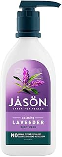 JASON Natural Body Wash & Shower Gel, Calming Lavender, 30 Oz
