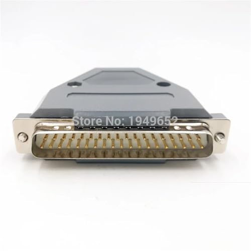 Conector D-Sub 37 pines DB37 dorado con dos filas de orificios paralelos 6