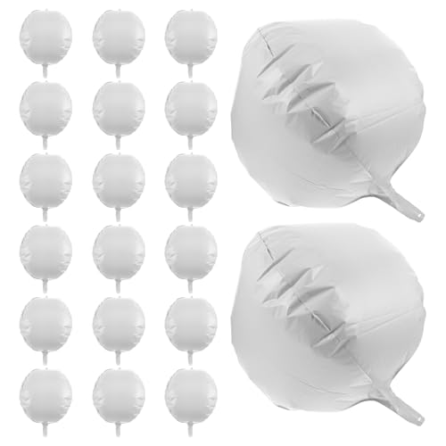 Ballons sphériques blancs réutilisables en aluminium résistant