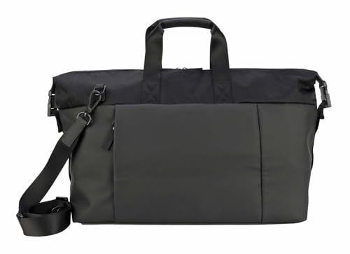 JOOP! Sac de Voyage Atessa Maik en similicuir grainé noir haut de gamme