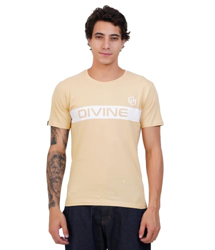 Image of Men's Super Combed Cotton Round Neck Half Sleeve T-Shirt | Soft Breathable Cotton Fabric | Stylish Comfortable Wearfor Men | Quality Regular Fit